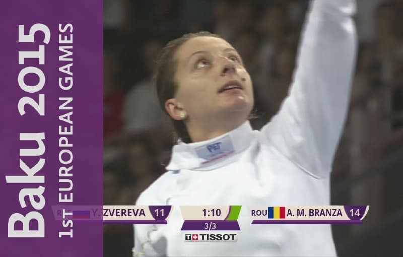 Ana Maria Brânză - Aur - Baku 2015
