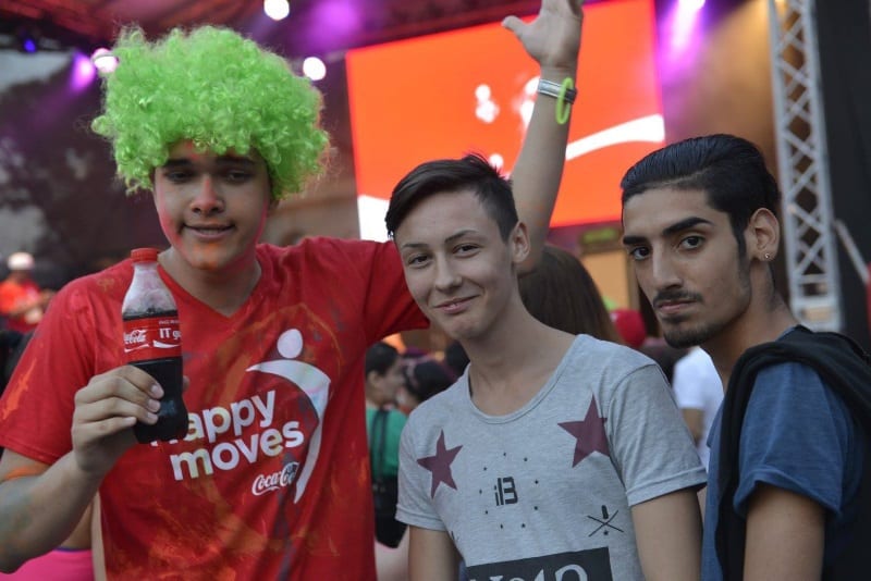happy moves coca cola poza event