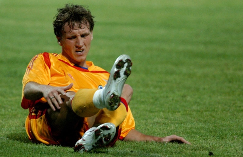 Nicolae Mitea la pamant.