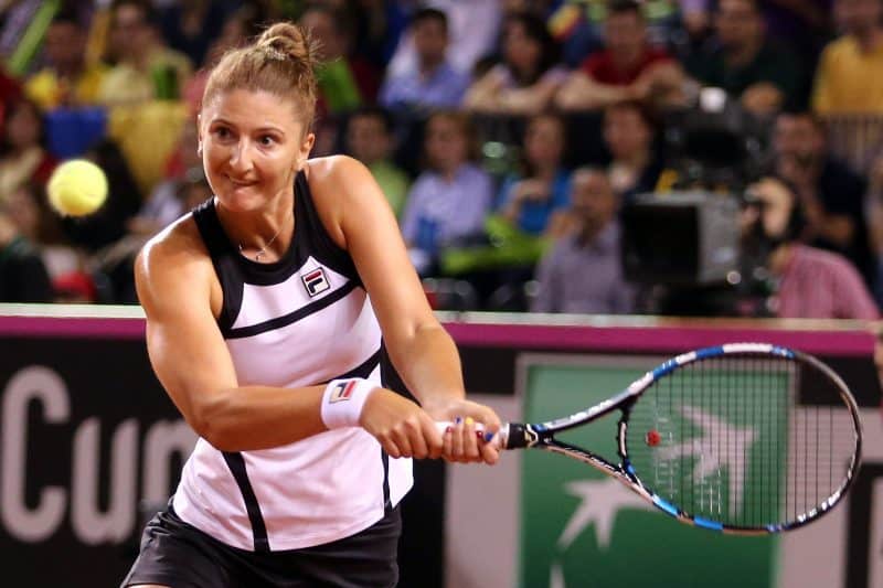 Irina Begu - Angelique Kerber, Fed Cup Romania - Germania