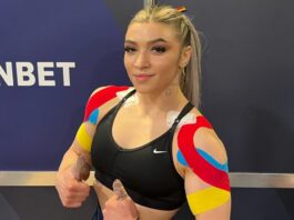 Aur și recorduri continentale pentru Mihaela Cambei la Europenele de haltere aur si recorduri
