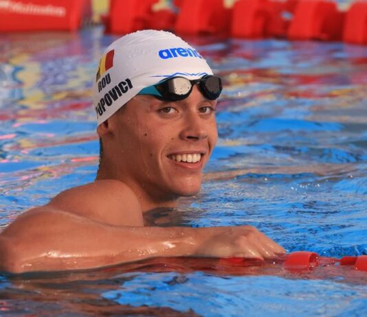 Omul-amfibie David Popovici, campion european și la 200 metri liber